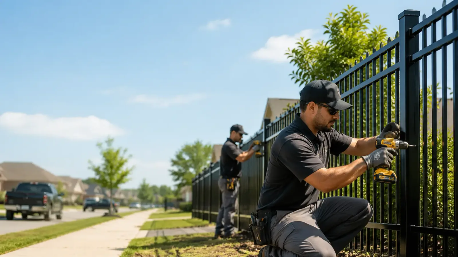 Metal Fence Installation in North Branch, MN